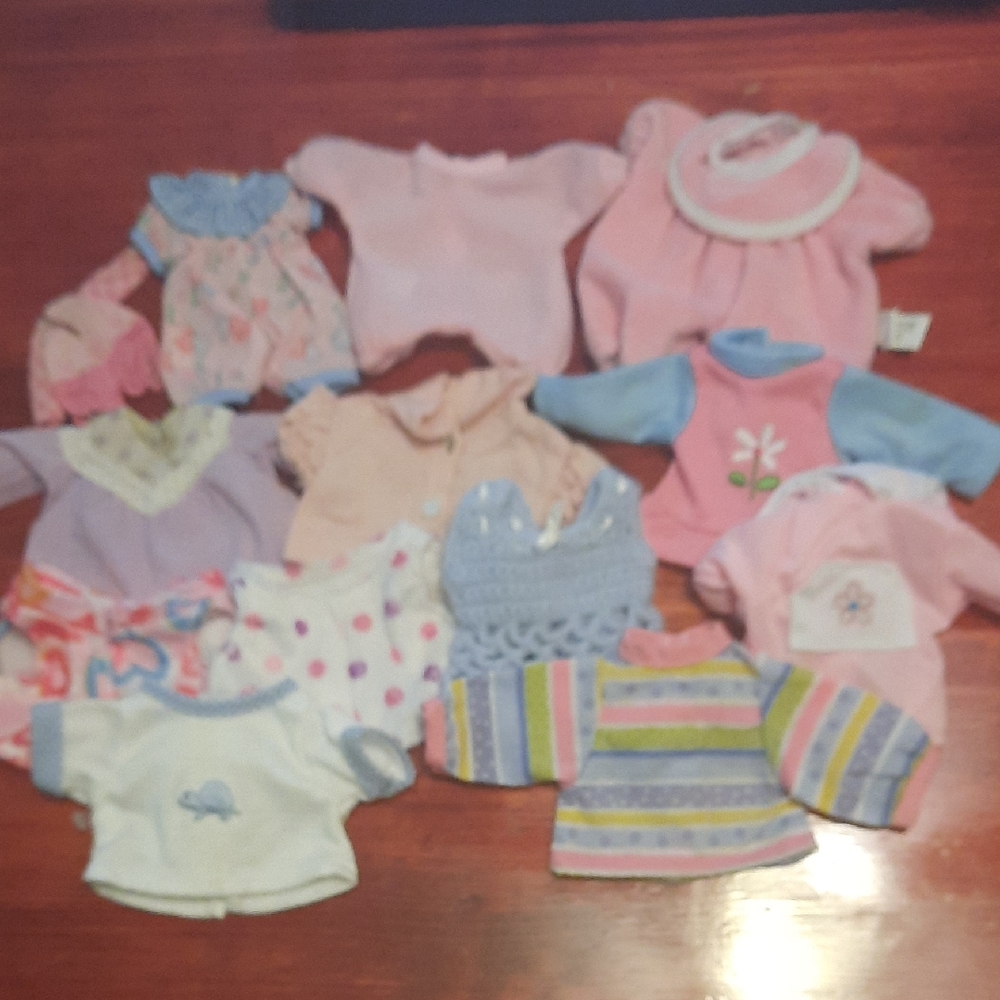 Assorted Baby Doll Clothes Set